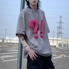 Load image into Gallery viewer, Symbol Graphic Crew Neck Casual T-shirt