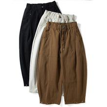 Load image into Gallery viewer, Japanese Loose Casual Drapey Cotton Lyocell Trousers