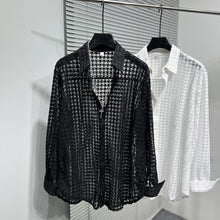 Load image into Gallery viewer, Hollow Loose Casual Shirt