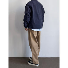 Load image into Gallery viewer, Japanese Retro Loose Casual Collared Coach Jacket