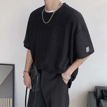 Load image into Gallery viewer, Small Neck Casual Short Sleeve T-Shirt