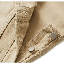 Load image into Gallery viewer, Retro Workwear Colorblock Denim Overalls