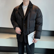 Load image into Gallery viewer, Winter Fake Two-piece Cotton Coat