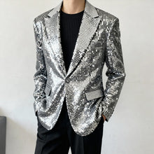 Load image into Gallery viewer, Sequined Suit Set Stage Performance Party Tuxedo