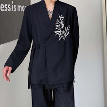 Load image into Gallery viewer, Embroidered Lace Mesh Stitching False Thin Suit Jacket