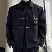 Load image into Gallery viewer, Vintage Embroidered Lapel Loose Jacket