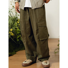 Load image into Gallery viewer, Loose Straight Cargo Casual Pants
