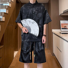 Load image into Gallery viewer, Retro Dragon Pattern Leisure Suit