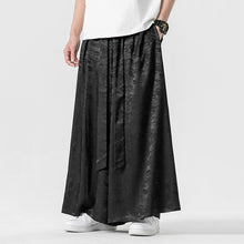 Load image into Gallery viewer, Jacquard Satin Loose Wide-leg Pants