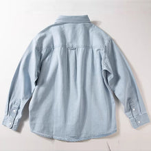 Load image into Gallery viewer, Denim Loose American Casual Shirt Jacket