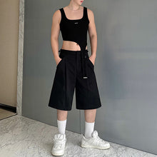 Load image into Gallery viewer, Navel-baring Short Tight Tank Vest