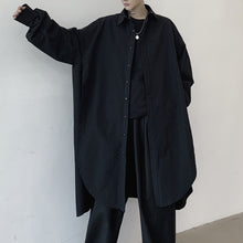 Load image into Gallery viewer, Dark Side Slit Long Sleeve Shirt