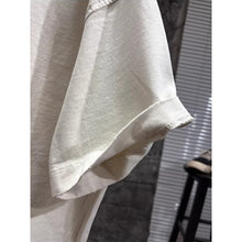 Load image into Gallery viewer, 420g Cotton Drop-Shoulder Frayed Edge T-shirt