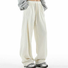 Load image into Gallery viewer, Loose Casual High-density Twill High-waist Drape Wide-leg Pants