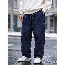 Load image into Gallery viewer, Winter Japanese Waterproof Breathable Loose Fleece-lined Casual Pants