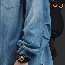 Load image into Gallery viewer, Vintage Washed Distressed Long Sleeve T-shirt