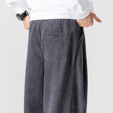 Load image into Gallery viewer, Corduroy Loose Straight Wide-leg Pants