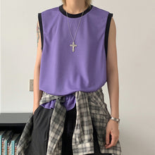 Load image into Gallery viewer, Retro Contrast Casual Vest