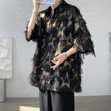 Load image into Gallery viewer, Summer Tassel Short-sleeved Shirt