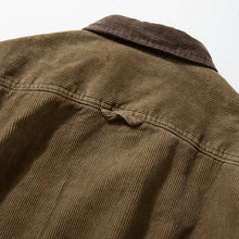 Load image into Gallery viewer, Retro Corduroy Fleece-lined Jacket