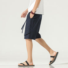 Load image into Gallery viewer, Summer Breathable Cotton Linen Shorts