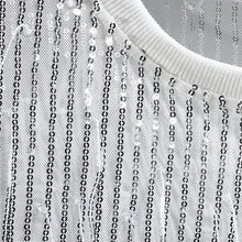 Load image into Gallery viewer, Tassel Sequin Stage Costume T-Shirt