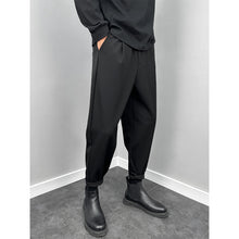 Load image into Gallery viewer, Black Casual Pencil Pants