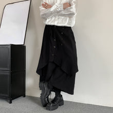 Load image into Gallery viewer, Loose Layered Fake Two-piece Culottes