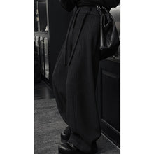 Load image into Gallery viewer, Vertical Striped Wide-leg Casual Trousers
