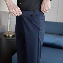 Load image into Gallery viewer, Invisible Elastic Waist Casual Trousers