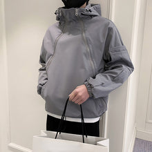 Load image into Gallery viewer, Men's Loose Hooded Workwear Casual Jacket