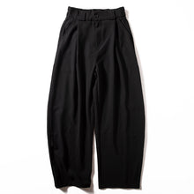 Load image into Gallery viewer, Drape Loose Straight Casual Trousers