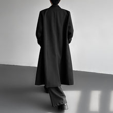 Load image into Gallery viewer, Jacquard Scarf Over-the-knee Wool Coat