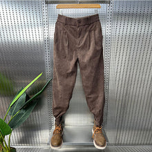 Load image into Gallery viewer, Winter Corduroy Casual Slim-fit Loose Harem Pants