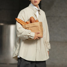 Load image into Gallery viewer, Japanese Cotton Loose Long-sleeved Shirt
