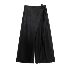 AB Side Spliced Cropped Pants