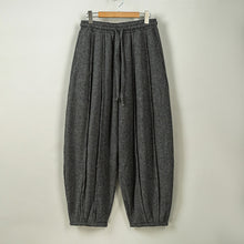 Load image into Gallery viewer, Loose Heavyweight Woolen Balloon Trousers