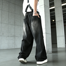 Load image into Gallery viewer, Retro Straight Wide-leg Jeans