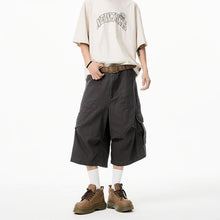 Load image into Gallery viewer, American Loose Straight Knee-length Casual Pants