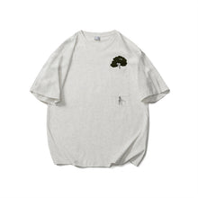 Load image into Gallery viewer, Summer Cotton Embroidered Short Sleeves T-shirts