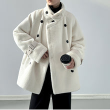 Load image into Gallery viewer, Retro Lambswool Thickened Cotton Jacket