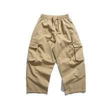 Load image into Gallery viewer, Loose Straight Cargo Casual Pants