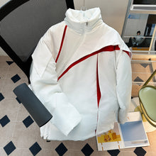 Load image into Gallery viewer, Spliced Warm Cotton Jacket