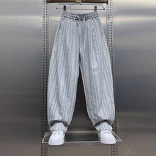 Load image into Gallery viewer, Vertical Striped Loose Casual Pants