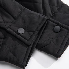 Load image into Gallery viewer, Retro Mid-length Diamond Check Jacket