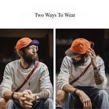 Load image into Gallery viewer, Retro Breathable Outdoor Short-brimmed Cap
