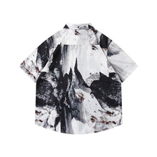 Load image into Gallery viewer, Retro Ink Painting Short-sleeved Shirt