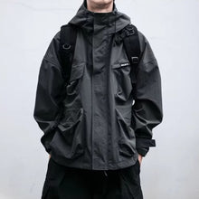 Load image into Gallery viewer, Hooded Loose-fitting Windproof Casual Jacket