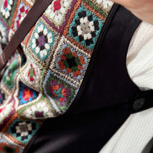 Load image into Gallery viewer, 【Weaving Kaleidoscope】Loose Patchwork Pullover Vest