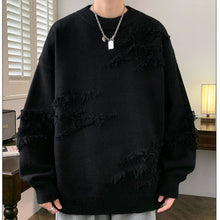 Load image into Gallery viewer, Retro Lazy Crew Neck Sweater